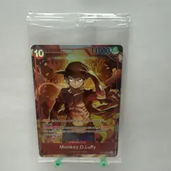 Monkey D. Luffy ST10-006 Alt Art SR Promo Sealed Pack Fresh One Piece Card - Image 1