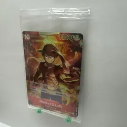 Monkey D. Luffy ST10-006 Alt Art SR Promo Sealed Pack Fresh One Piece Card - Image 4