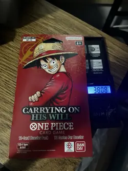 One Piece OP-13 CARRYING ON HIS WILL Sleeved Booster Pack - HEAVY - 38.04 🔥 - Image 2