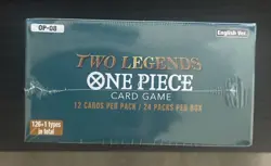 One Piece Card Card ENGLISH OP-08 Two Legends Booster Box ENGLISH Sealed - Image 3