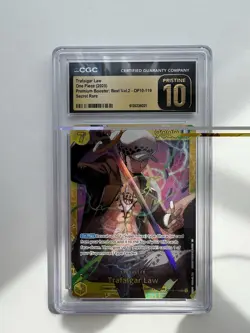 PRISTINE CGC 10 One Piece Trafalgar Law (SEC) OP10-119 Free UK Delivery - Image 1