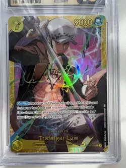 PRISTINE CGC 10 One Piece Trafalgar Law (SEC) OP10-119 Free UK Delivery - Image 2