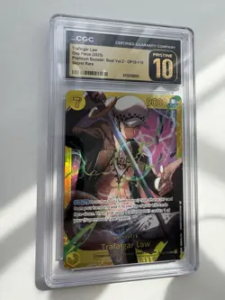 PRISTINE CGC 10 One Piece Trafalgar Law (SEC) OP10-119 Free UK Delivery - Image 4
