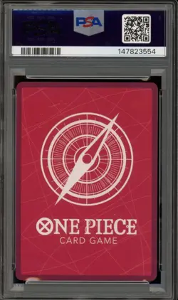 2022 One Piece Romance Dawn Trafalgar Law OP01-002 Alt Art Errata PSA 10 GEM MNT - Image 2