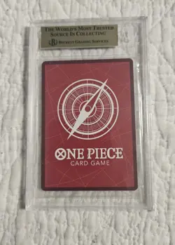 0157 Monkey D Luffy 2022 One Piece Romance Dawn #OP01-003 Leader Alt Art BGS 10 - Image 2