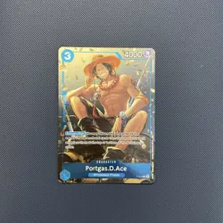 One Piece TCG Portgas D Ace P-074 - Tin Set Vol 2 Foil - Sealed English Promo B - Image 1