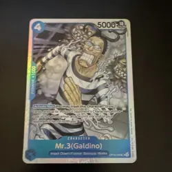 Bandai Mr.3 (Galdino) OP16-056 SR One Piece time of Battle EN - Image 1