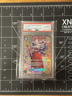 One Piece TCG English Yamato Alt Art SP OP05-0121 PSA 10 - Image 1