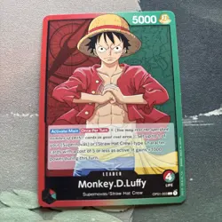 One Piece - Monkey.D.Luffy Romance Dawn OP01 - OP01-003 LEADER TCG English NM - Image 1