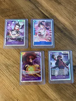 One Piece CCG Super Rare Mixed Card Lot of 12 Character Cards (OP-11 & Misc) Eng - Image 3