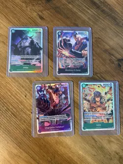 One Piece CCG Super Rare Mixed Card Lot of 12 Character Cards (OP-11 & Misc) Eng - Image 4