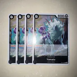 Yamato OP16-096 One Piece TCG CCG 4X Playset Card Game Eng - Image 1