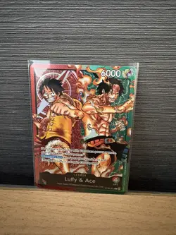 Luffy & Ace ST30-001 Leader Starter Deck One Piece TCG Clean Card - Image 1
