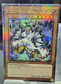 Yu-Gi-Oh! Zaborg the Thunder Monarch (Quarter Century Secret Rare) RA04-EN125 - Image 1