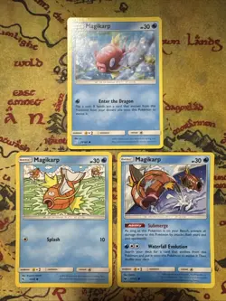Pokemon TCG Magikarp 3 Card Bundle - Image 1