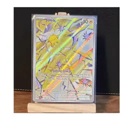 Pokemon TCG Joltik 150/142 Sv07 Stellar Crown Illustration Rare Holo NM/M 1 - Image 1