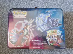 Pokemon TCG Collector Treasure Chest Tin - Scarlet & Violet 2023 New & Sealed #2 - Image 1
