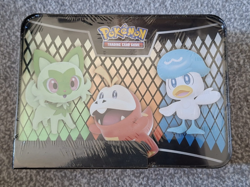 Pokemon TCG Collector Treasure Chest Tin - Scarlet & Violet 2023 New & Sealed #2 - Image 2