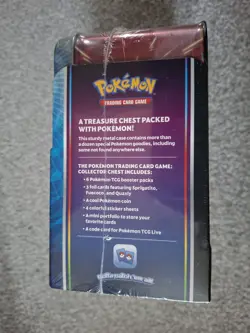 Pokemon TCG: Collector Treasure Chest Tin - Scarlet & Violet 2023 - New & Sealed - Image 5