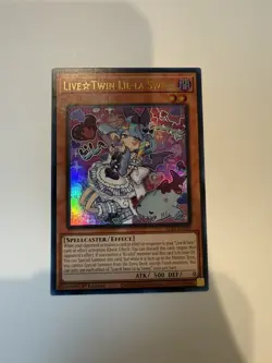 Yu-Gi-Oh! - Live Twin Lil-la Sweet - ALIN-EN028 - 1st Edition Ultra Rare Unplayd - Image 1