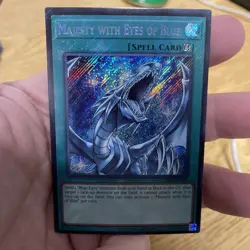 Majesty with Eyes of Blue LCKC-EN031 Unlimited ULTRA RARE NM +Bonus FREE SHIP! - Image 1