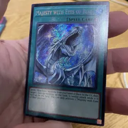 Majesty with Eyes of Blue LCKC-EN031 Unlimited ULTRA RARE NM +Bonus FREE SHIP! - Image 3