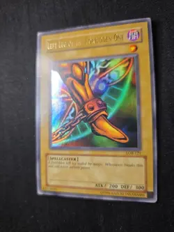 Yugioh TCG Left Leg of the Forbidden One LOB-121 Ultra Rare! MP! - Image 3