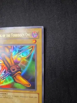 Yugioh TCG Left Leg of the Forbidden One LOB-121 Ultra Rare! MP! - Image 5