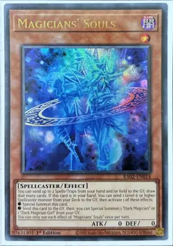Magicians' Souls RA02-EN014 Ultra Rare 1st Ed - Image 1