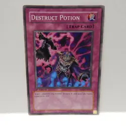 Yu-Gi-Oh! Destruct Potion Trap Card - Image 1