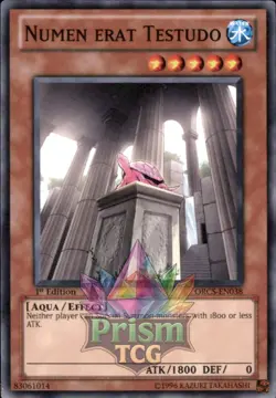 1st ed Numen erat Testudo ORCS-EN038 Yugioh - Image 1