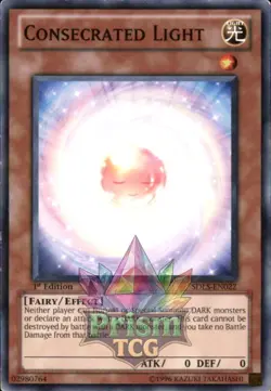 1st Ed Consecrated Light SDLS-EN022 Yugioh - Image 1