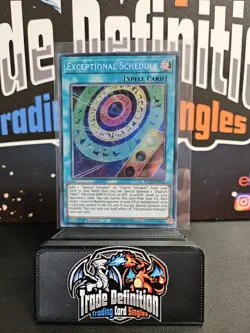 Yugioh - Exceptional Schedule - Secret Rare - BLZD-EN054 - 1st - Image 1