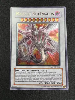 Yu-Gi-Oh! Majestic Red Dragon (NM) (UTR) ABPF-EN040 Absolute Powerforce - Image 1