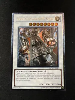 Yu-Gi-Oh! Karakuri Steel Shogun MDL 00X “Bureido” (NM) STOR-EN042 Unlimited - Image 1