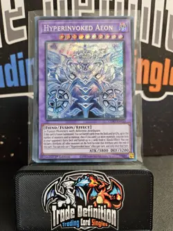 CORI-EN033 Hyperinvoked Aeon Secret Rare 1st Edition YuGiOh - Image 1