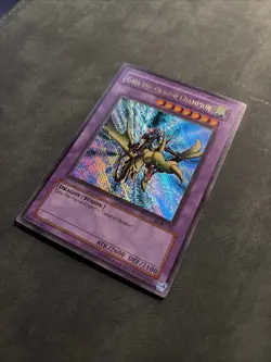 Gaia the Dragon Champion LOB-125 Ultra Name Reverse Foil Error - Image 2
