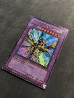 Gaia the Dragon Champion LOB-125 Ultra Name Reverse Foil Error - Image 3