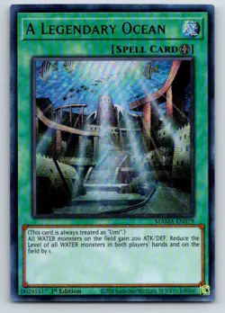 A Legendary Ocean MAMA-EN079 Magnificent Mavens Yu-Gi-Oh 1st Edition NM - Image 1