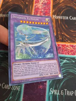 Yu-Gi-Oh! TCG Invoked Elysium FUEN-EN033 Secret Rare 1st Edition Near Mint - Image 2