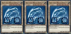 3x Blue-Eyes White Dragon | RA05-EN033 | UR | 1st Ed | NM | YuGiOh - Image 1