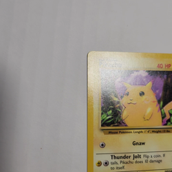 Pokemon TCG - Pikachu (Yellow Cheeks E3 Stamp) - 58/102 Base Set - Near Mint - Image 2