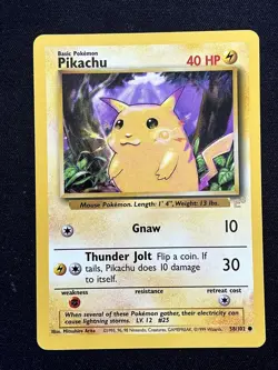 Pikachu - 58/102 (E3 Stamped) Promo Miscellaneous Cards & Products 058/102 NM - Image 1