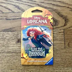 Disney Lorcana TCG Wilds Unknown Booster Pack 12 Cards EN - Image 1