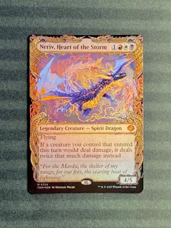 Neriv, Heart Of The Storm Showcase Foil M 0314 TDM MTG NM+ - Image 1
