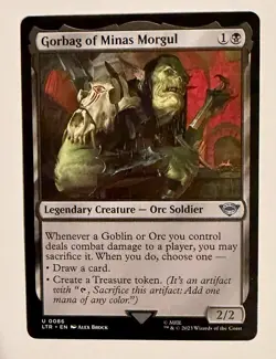 Gorbag of Minas Morgul (86/479) The Lord of the Rings Tales of Middle-earth NM - Image 1