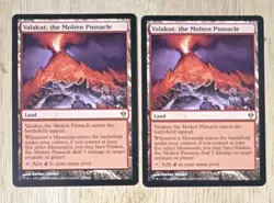 Magic: The Gathering Land Card Lot - Valakut, the Molten Pinnacle x2 - Image 1