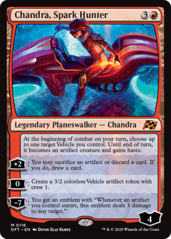 Chandra, Spark Hunter [Aetherdrift] Magic MTG - Image 1