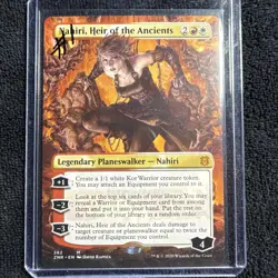 Nahiri, Heir of the Ancients (Borderless) Regular ZNR 282 Magic MTG NM - Image 3