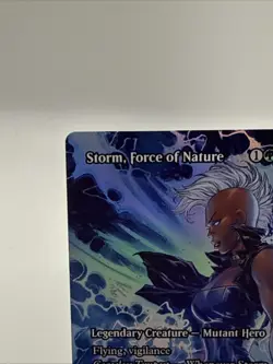 Storm, Force of Nature (Borderless) 94 Marvel Universe Eternal-Legal Foil NM - Image 2